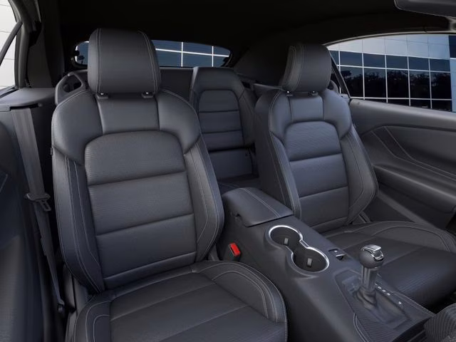 2026 Shadow Black Ford Mustang EcoBoost Premium RWD Convertible