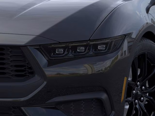 2026 Shadow Black Ford Mustang EcoBoost Premium RWD Convertible