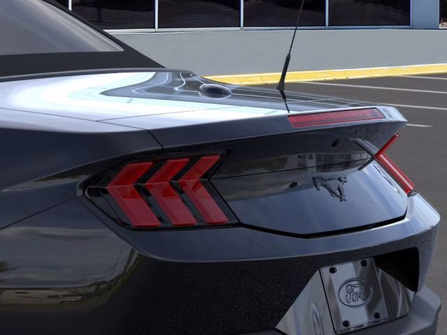 2026 Shadow Black Ford Mustang EcoBoost Premium RWD Convertible