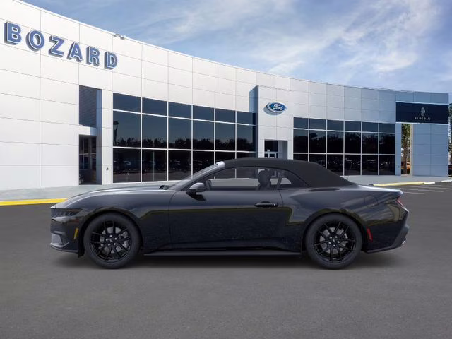 2026 Shadow Black Ford Mustang EcoBoost Premium RWD Convertible