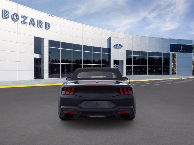 2026 Shadow Black Ford Mustang EcoBoost Premium RWD Convertible