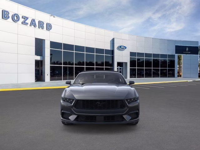 2026 Shadow Black Ford Mustang EcoBoost Premium RWD Convertible
