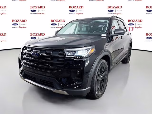 2026 Agate Black Metallic Ford Explorer Active 4X4 SUV