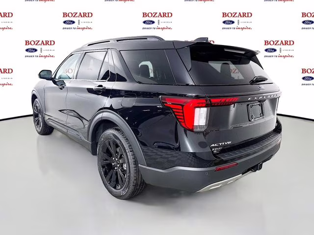 2026 Agate Black Metallic Ford Explorer Active 4X4 SUV