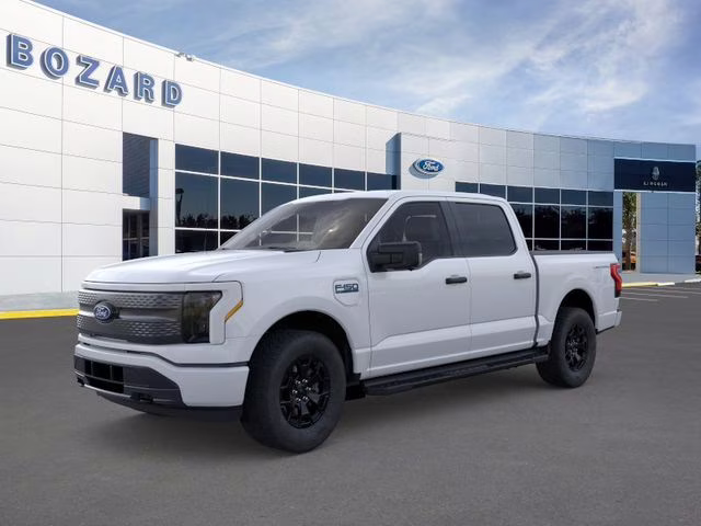 2025 Oxford White Ford F-150 Lightning XLT AWD Truck