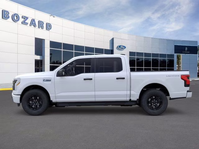 2025 Oxford White Ford F-150 Lightning XLT AWD Truck