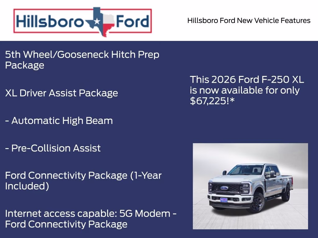 2026 Avalanche Ford Super Duty F-250 SRW XL 4X4 Truck