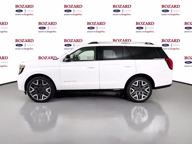 2025 White Metallic Ford Expedition Platinum 4X4 SUV