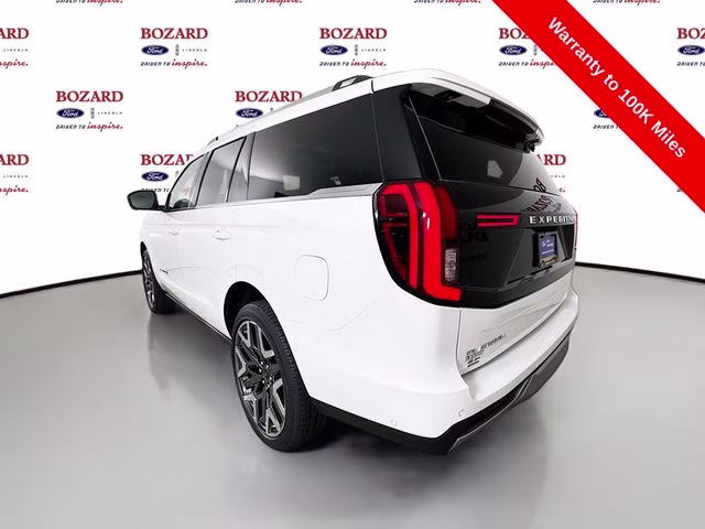 2025 White Metallic Ford Expedition Platinum 4X4 SUV