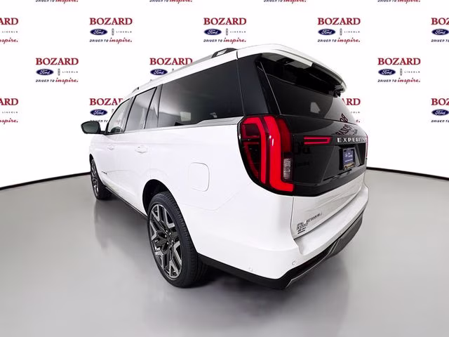 2025 White Metallic Ford Expedition Platinum 4X4 SUV