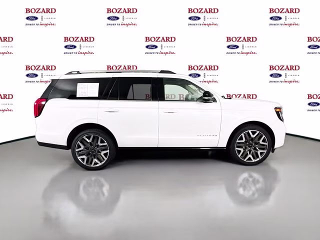 2025 White Metallic Ford Expedition Platinum 4X4 SUV