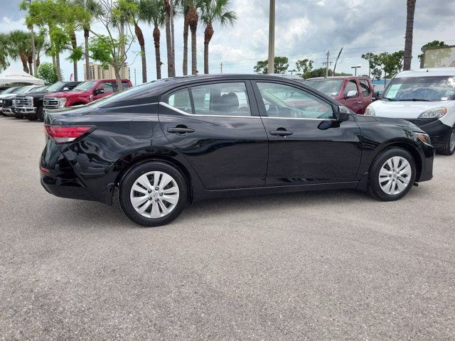 2025 Super Black Nissan Sentra S FWD Sedan