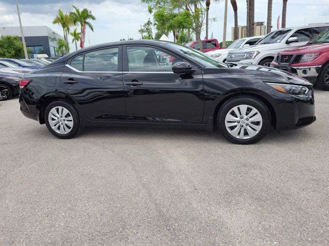 2025 Super Black Nissan Sentra S FWD Sedan