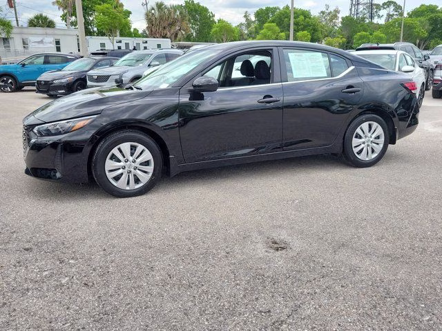2025 Super Black Nissan Sentra S FWD Sedan