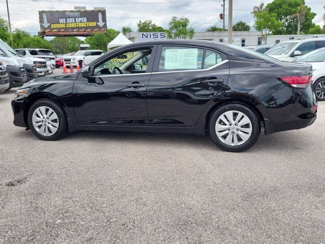 2025 Super Black Nissan Sentra S FWD Sedan