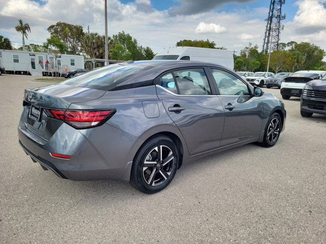 2025 Gun Metallic Nissan Sentra SV FWD Sedan