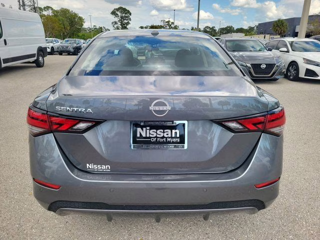 2025 Gun Metallic Nissan Sentra SV FWD Sedan