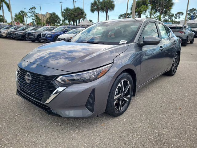 2025 Gun Metallic Nissan Sentra SV FWD Sedan