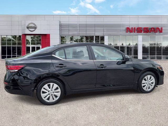 2025 Super Black Nissan Sentra S FWD Sedan