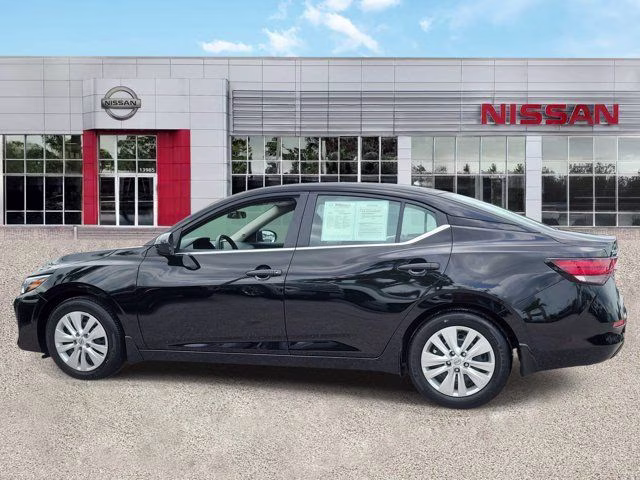 2025 Super Black Nissan Sentra S FWD Sedan