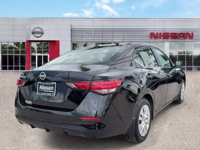 2025 Super Black Nissan Sentra S FWD Sedan