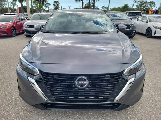 2025 Gun Metallic Nissan Sentra SV FWD Sedan