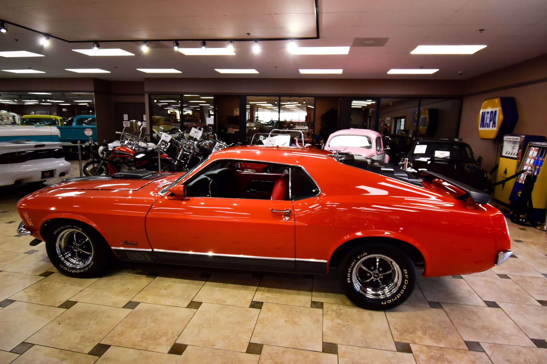 1970 Calypso Coral Ford Mustang