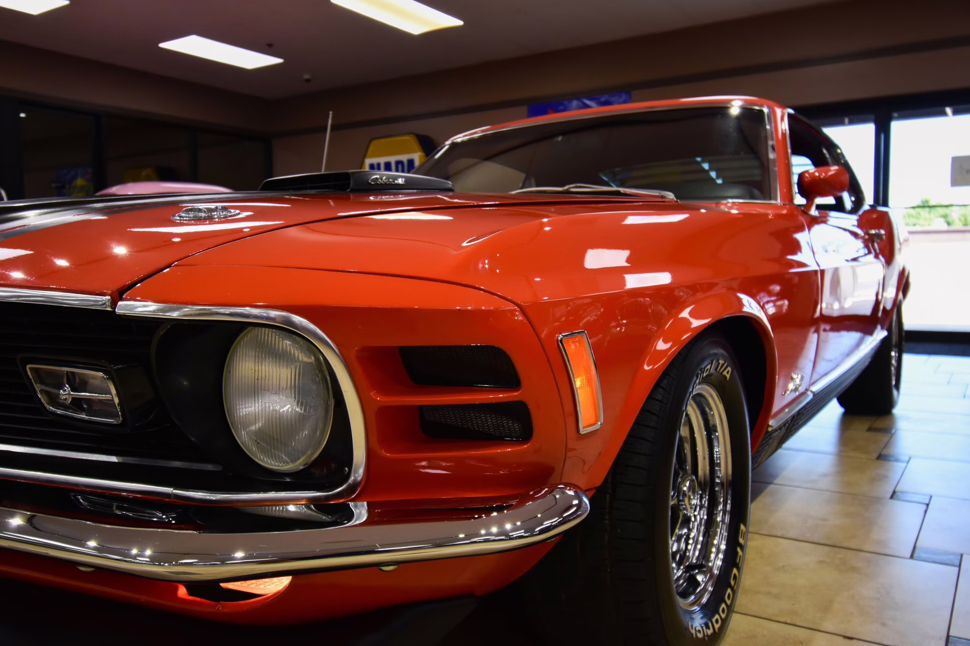1970 Calypso Coral Ford Mustang