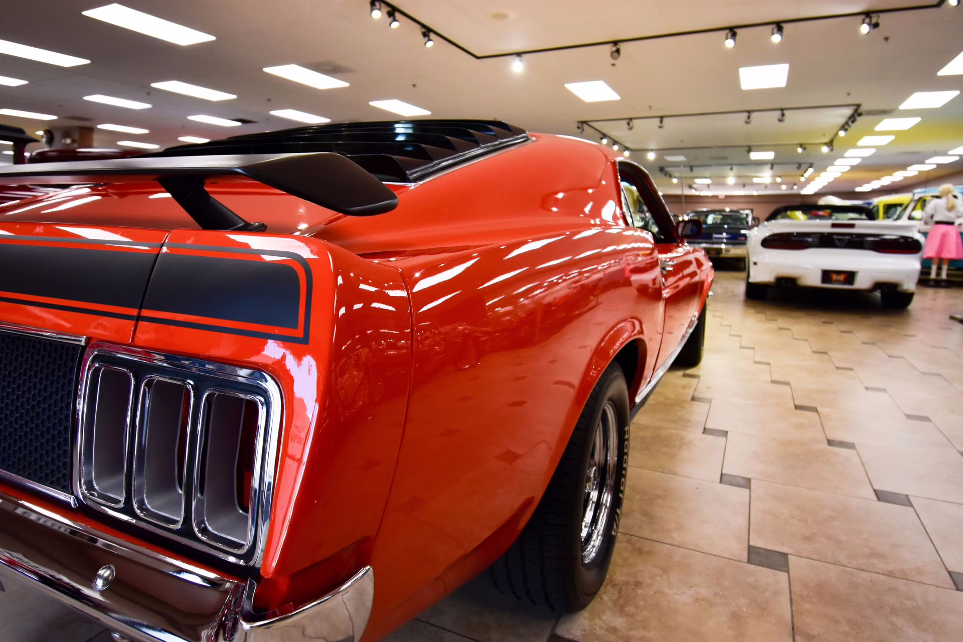 1970 Calypso Coral Ford Mustang