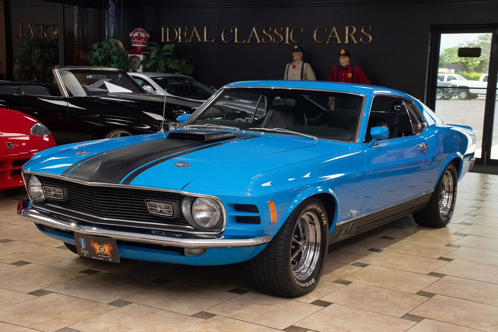 1970 Grabber Blue Ford Mustang