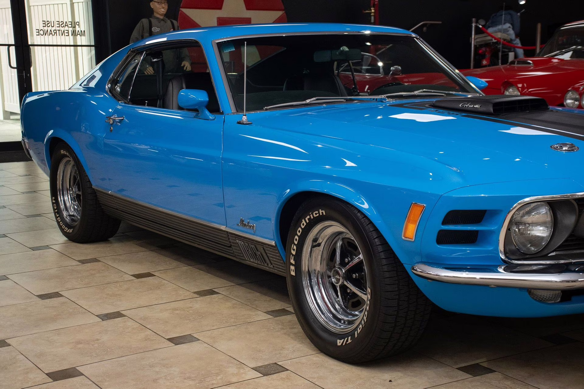 1970 Grabber Blue Ford Mustang