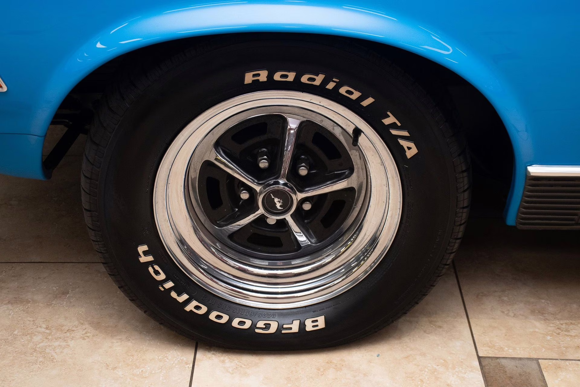 1970 Grabber Blue Ford Mustang