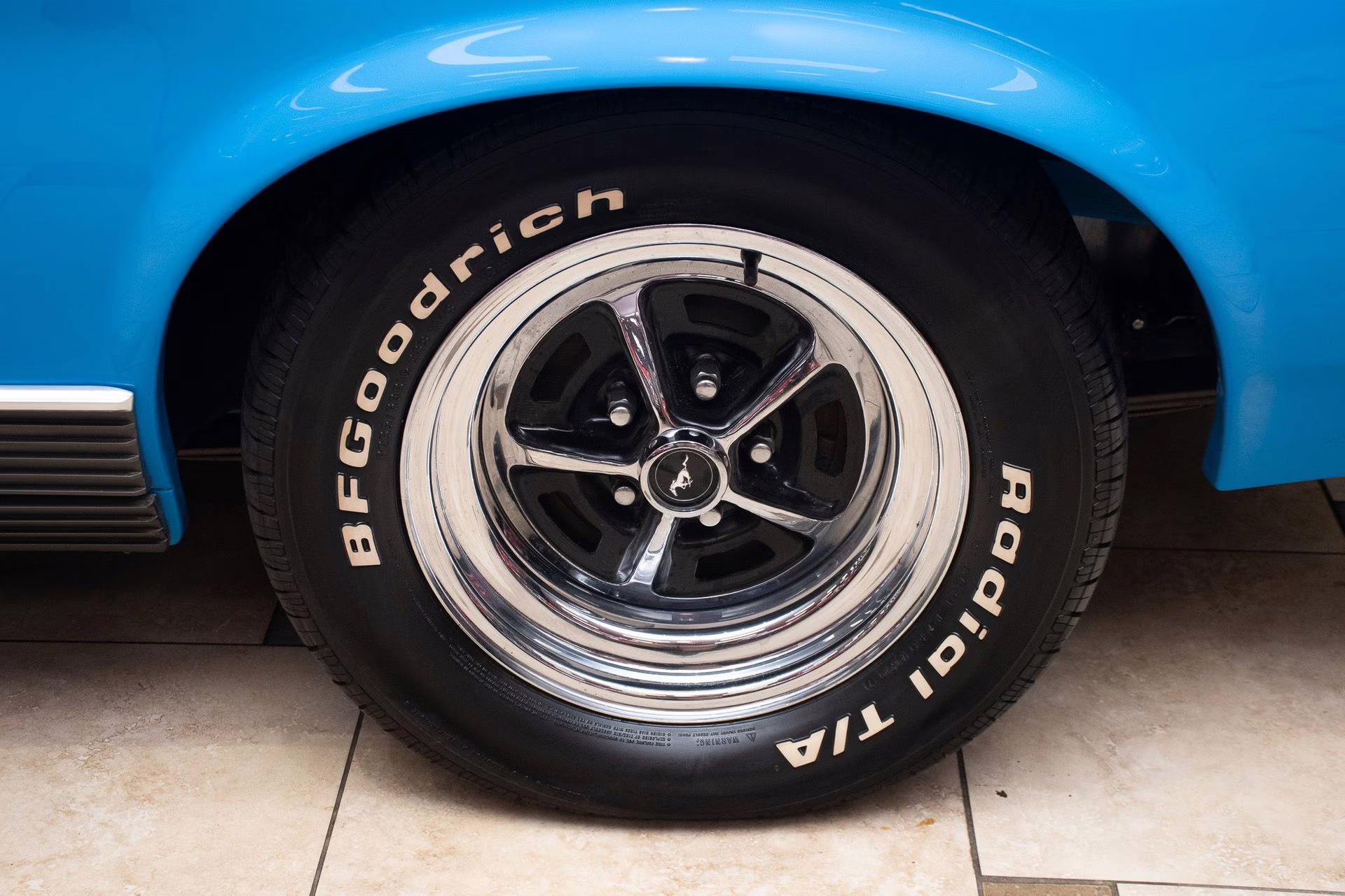 1970 Grabber Blue Ford Mustang