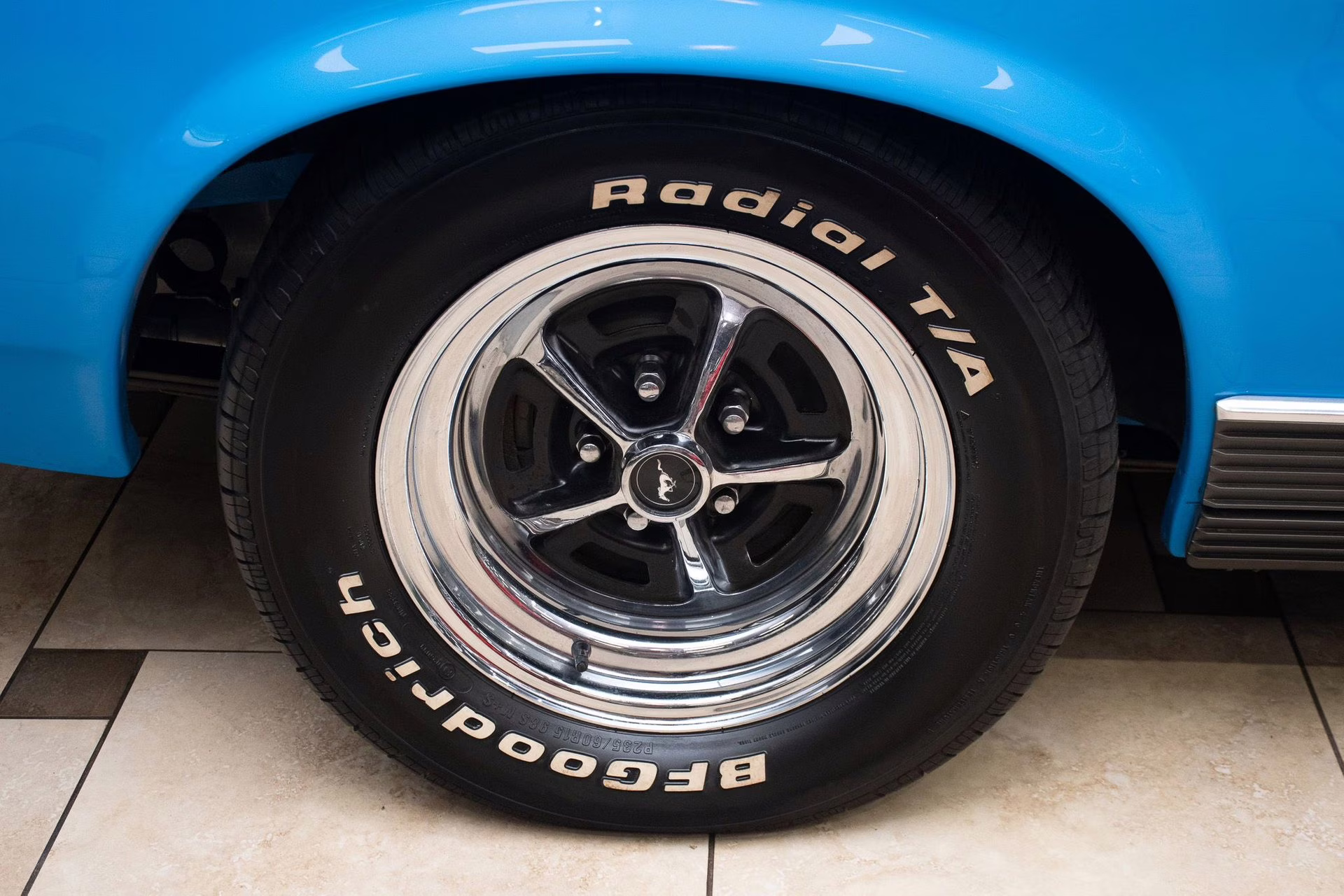 1970 Grabber Blue Ford Mustang