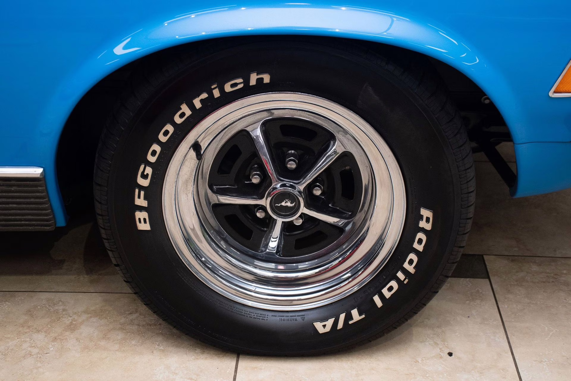 1970 Grabber Blue Ford Mustang