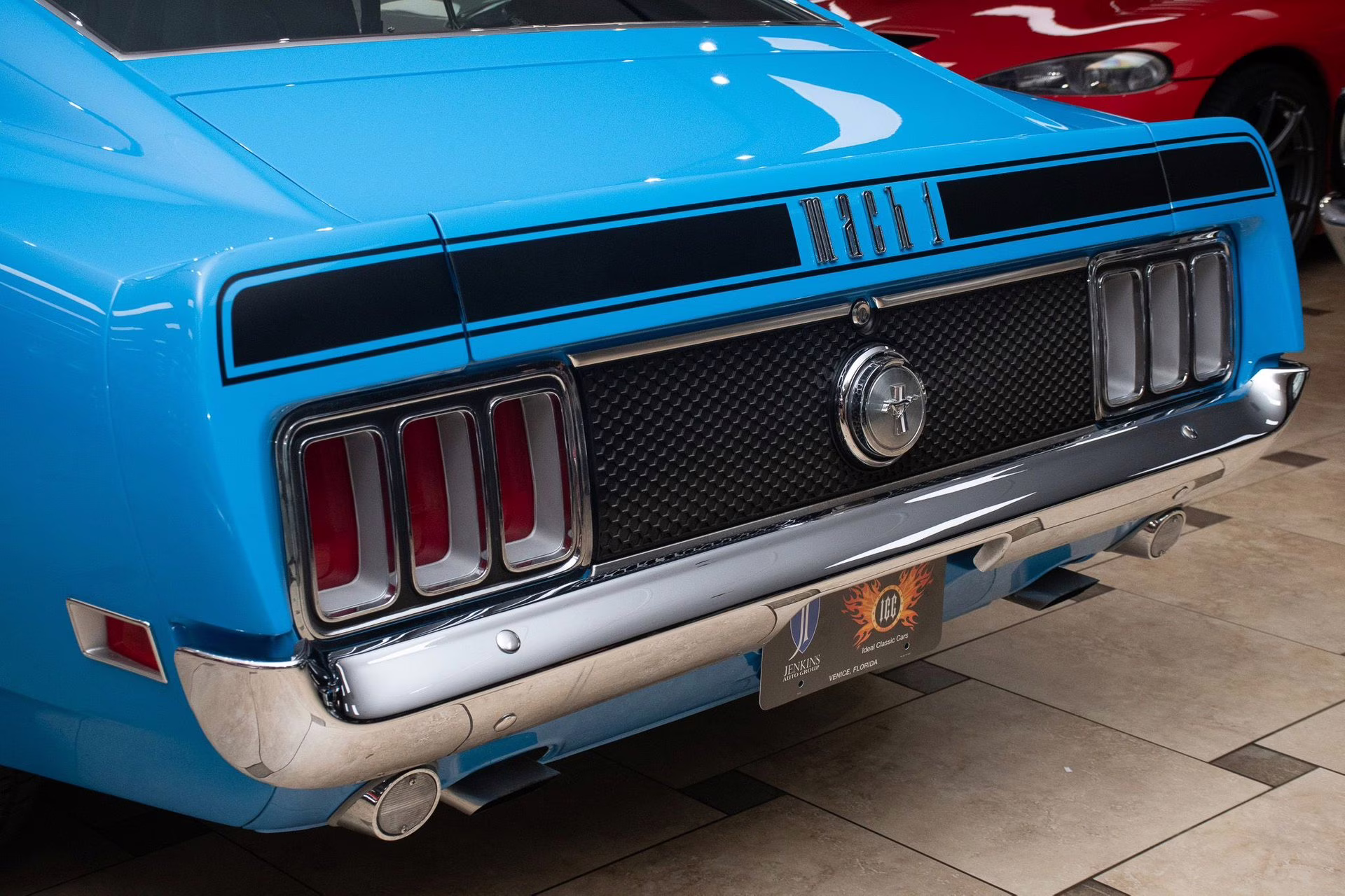1970 Grabber Blue Ford Mustang