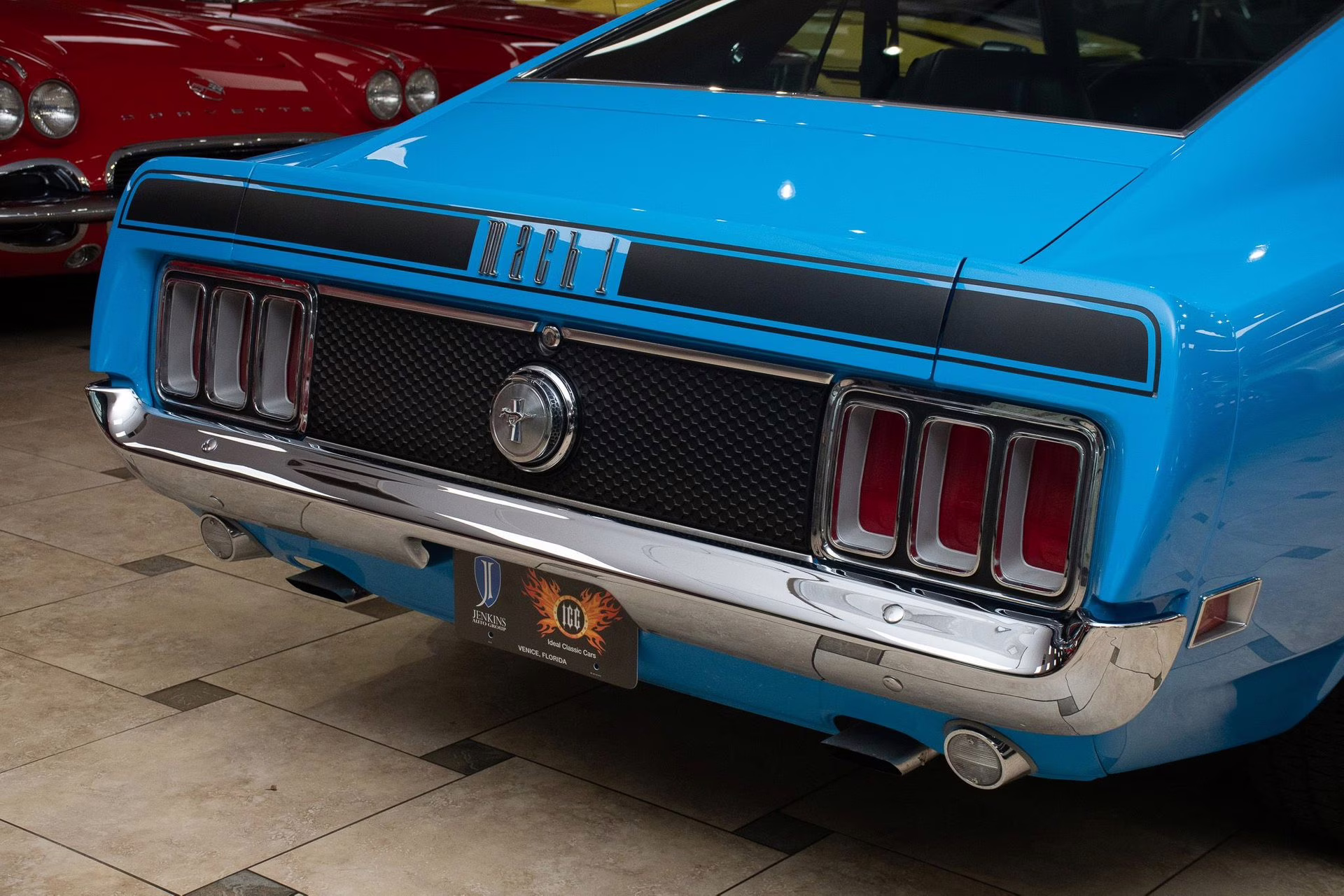 1970 Grabber Blue Ford Mustang