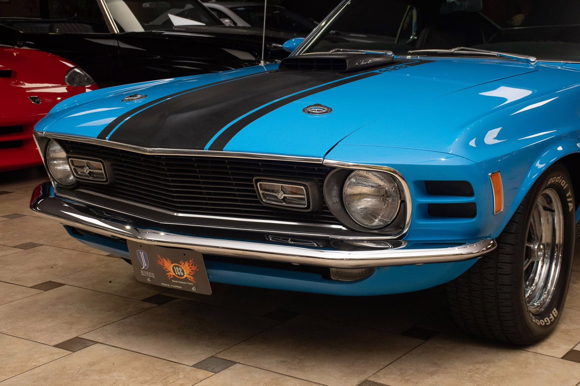 1970 Grabber Blue Ford Mustang