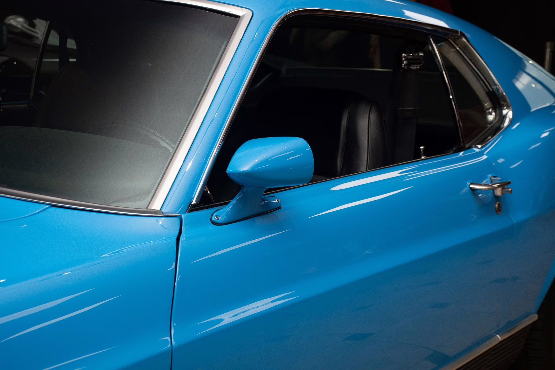 1970 Grabber Blue Ford Mustang