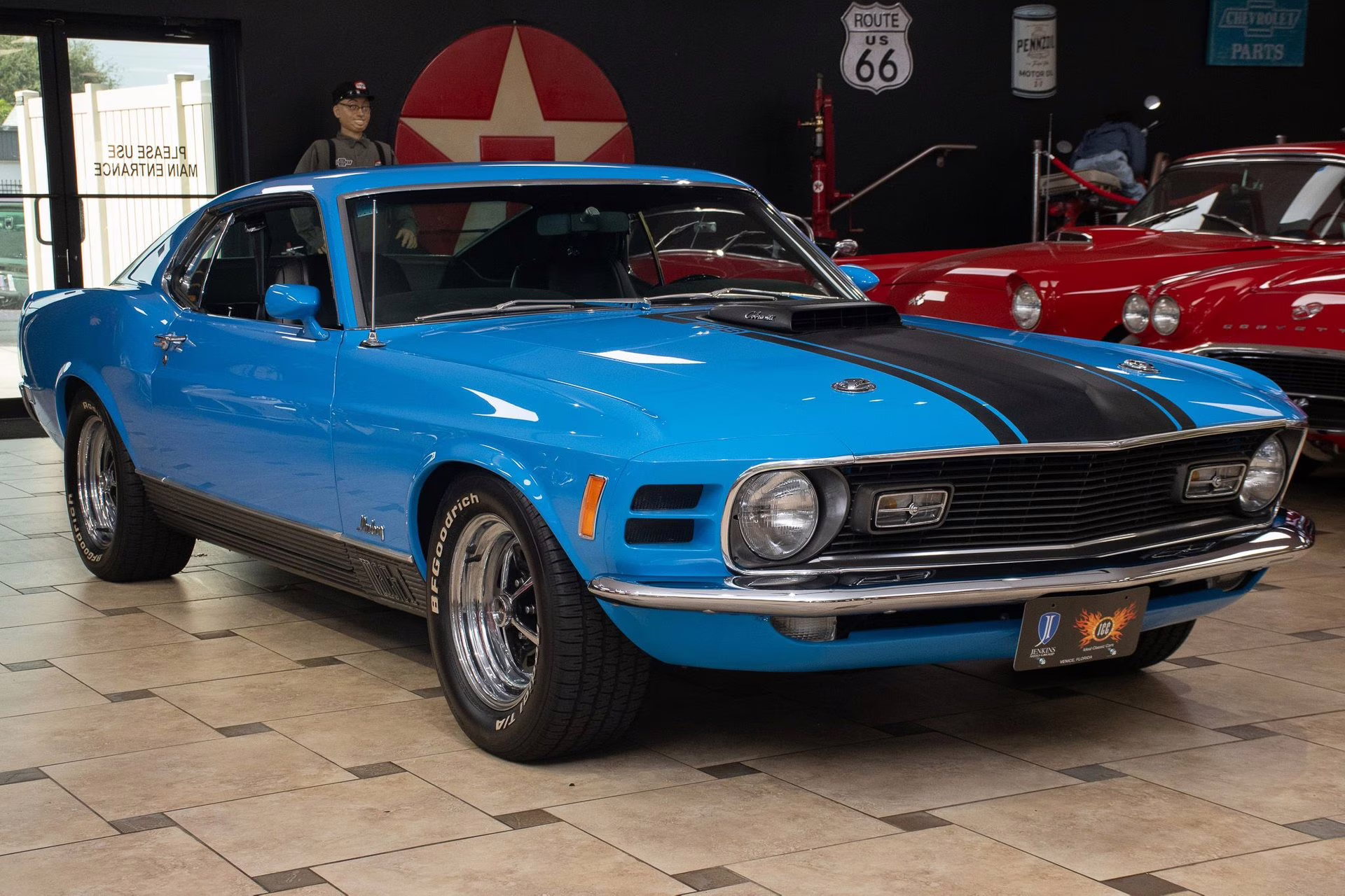 1970 Grabber Blue Ford Mustang