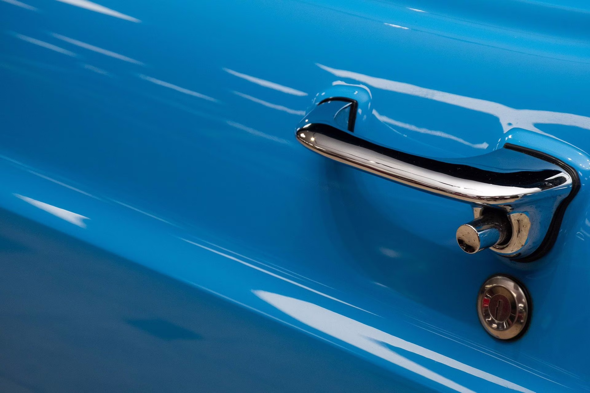 1970 Grabber Blue Ford Mustang