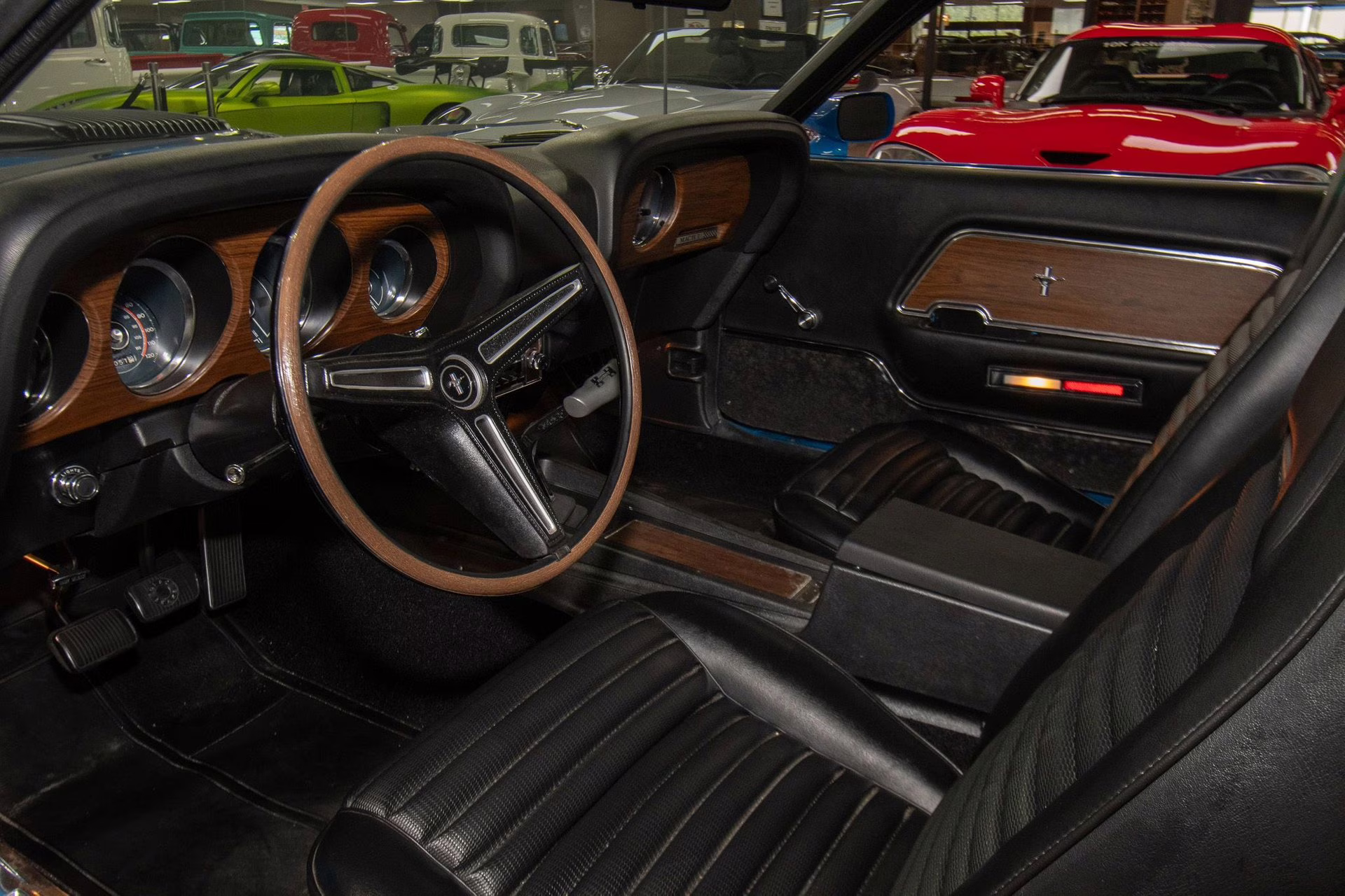 1970 Grabber Blue Ford Mustang