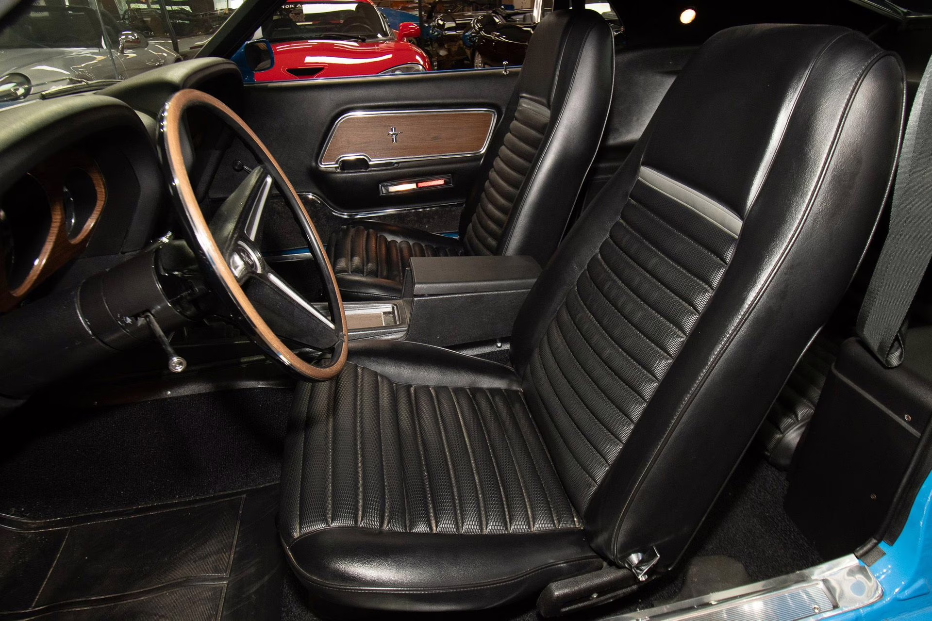 1970 Grabber Blue Ford Mustang