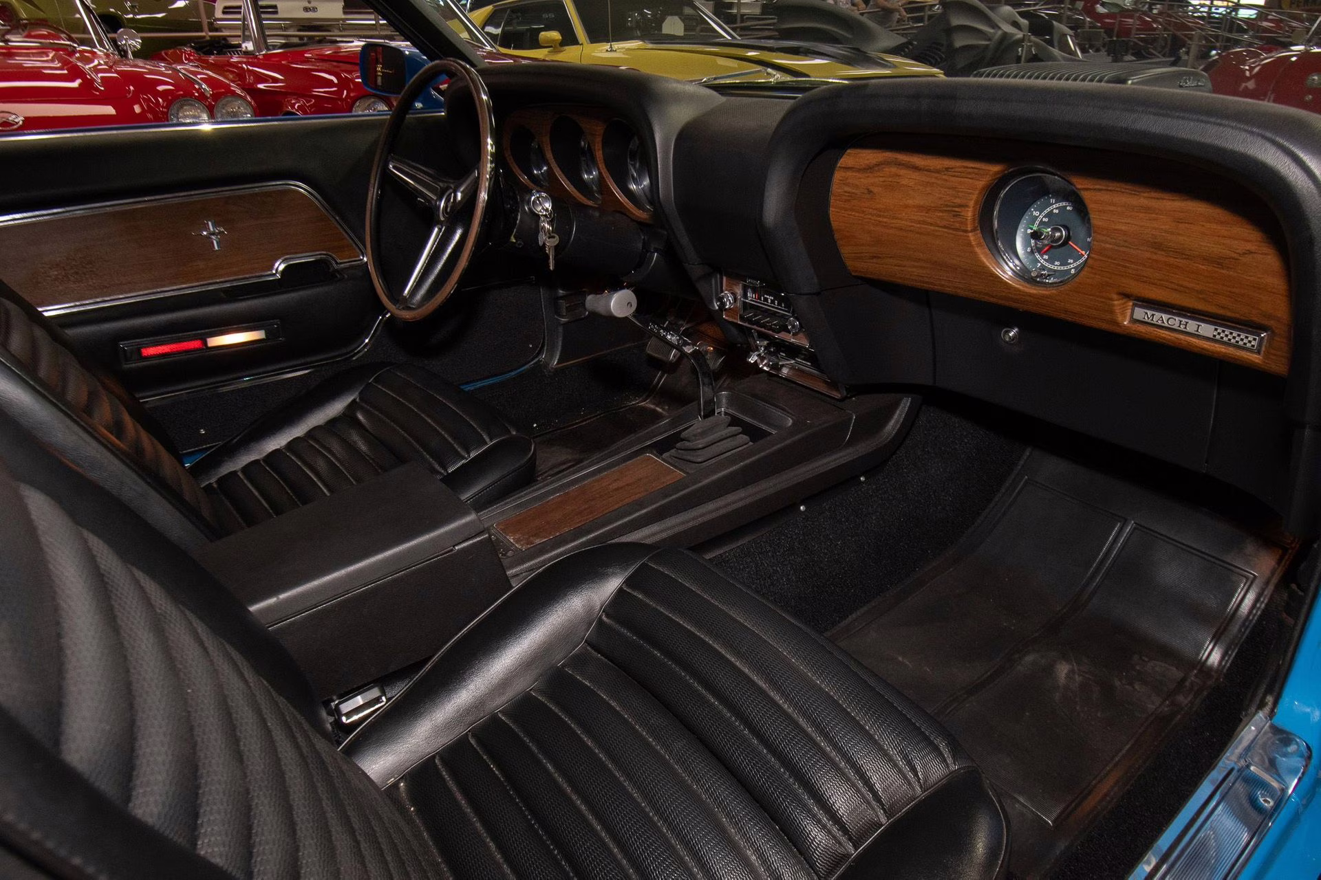 1970 Grabber Blue Ford Mustang