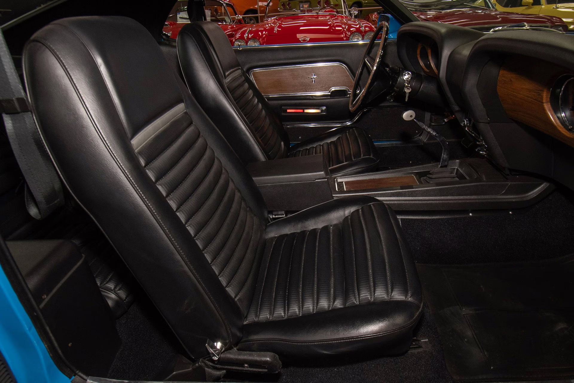 1970 Grabber Blue Ford Mustang