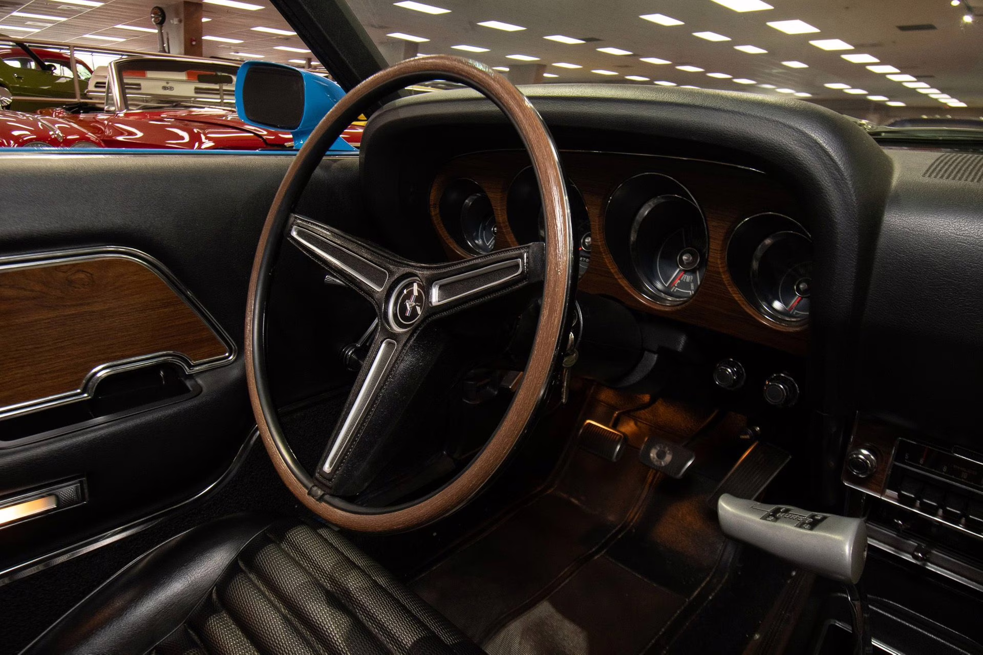 1970 Grabber Blue Ford Mustang