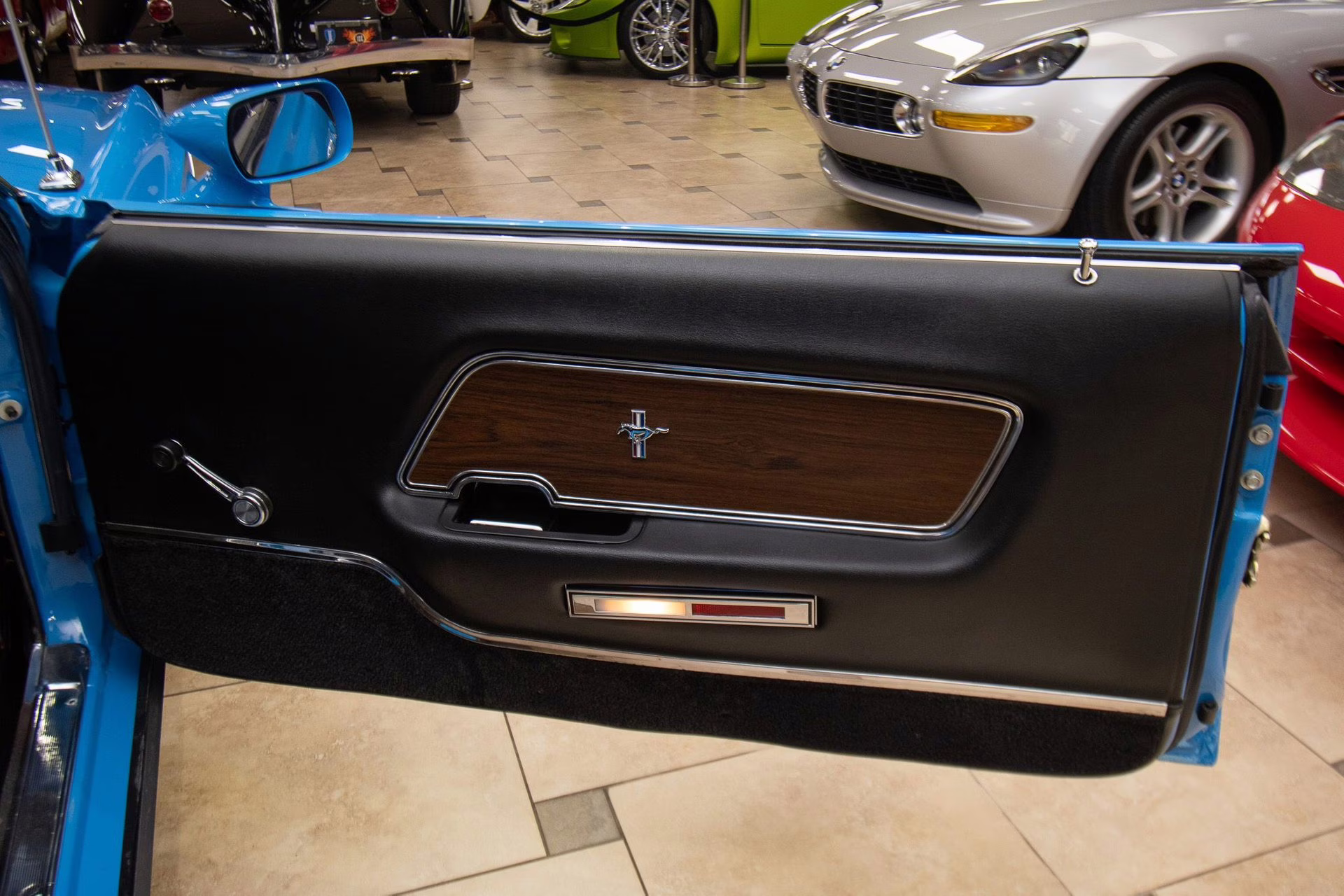 1970 Grabber Blue Ford Mustang