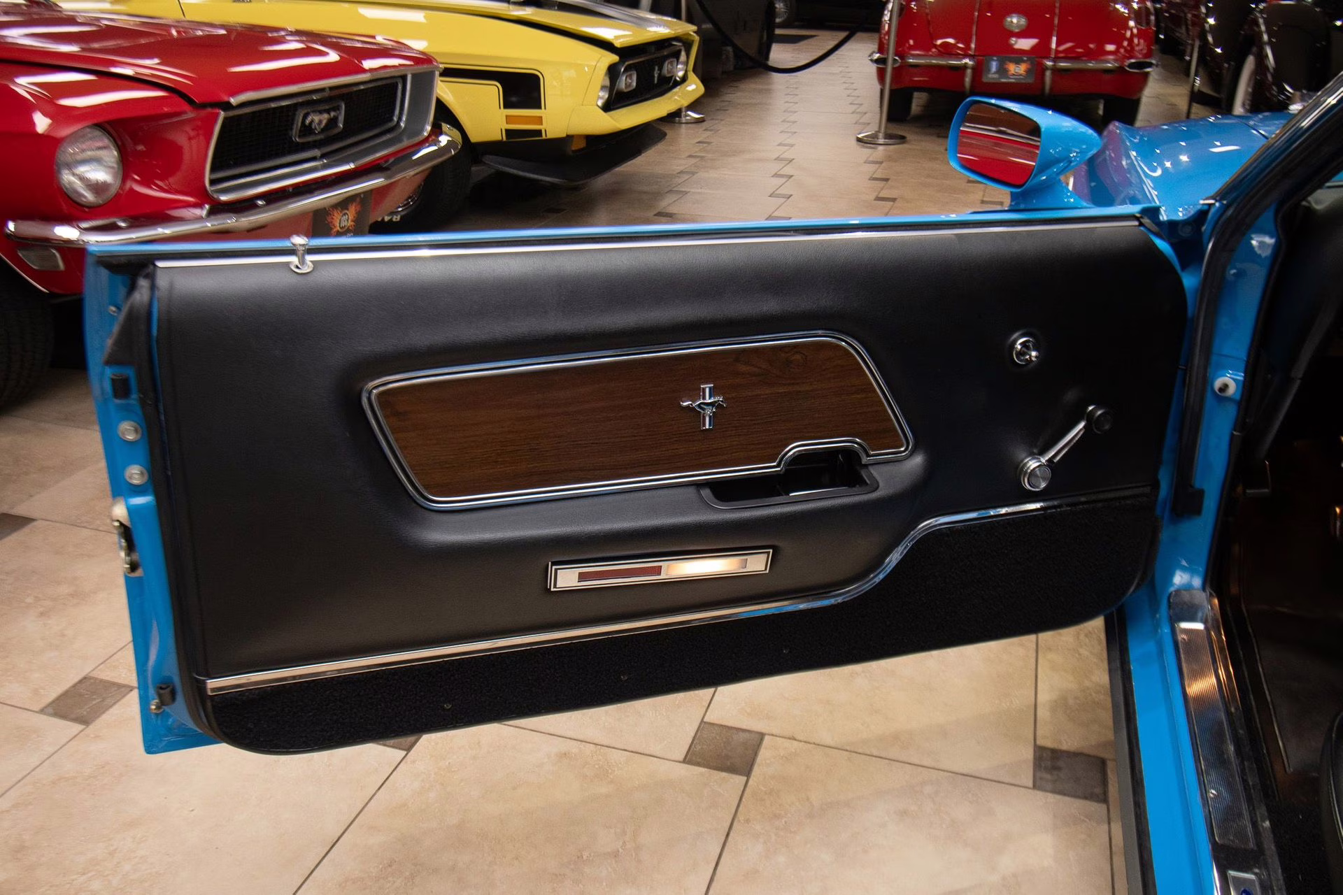 1970 Grabber Blue Ford Mustang