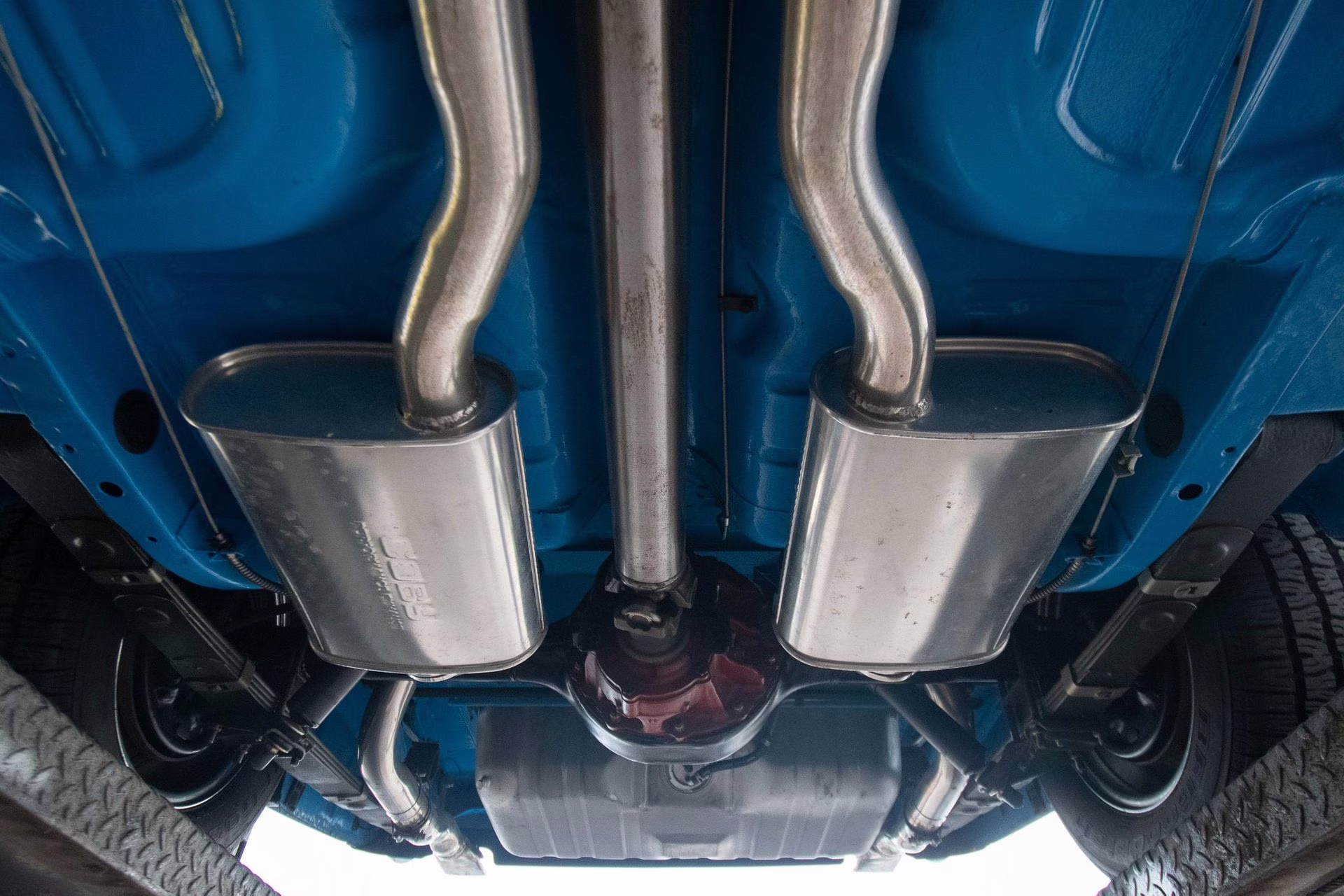 1970 Grabber Blue Ford Mustang