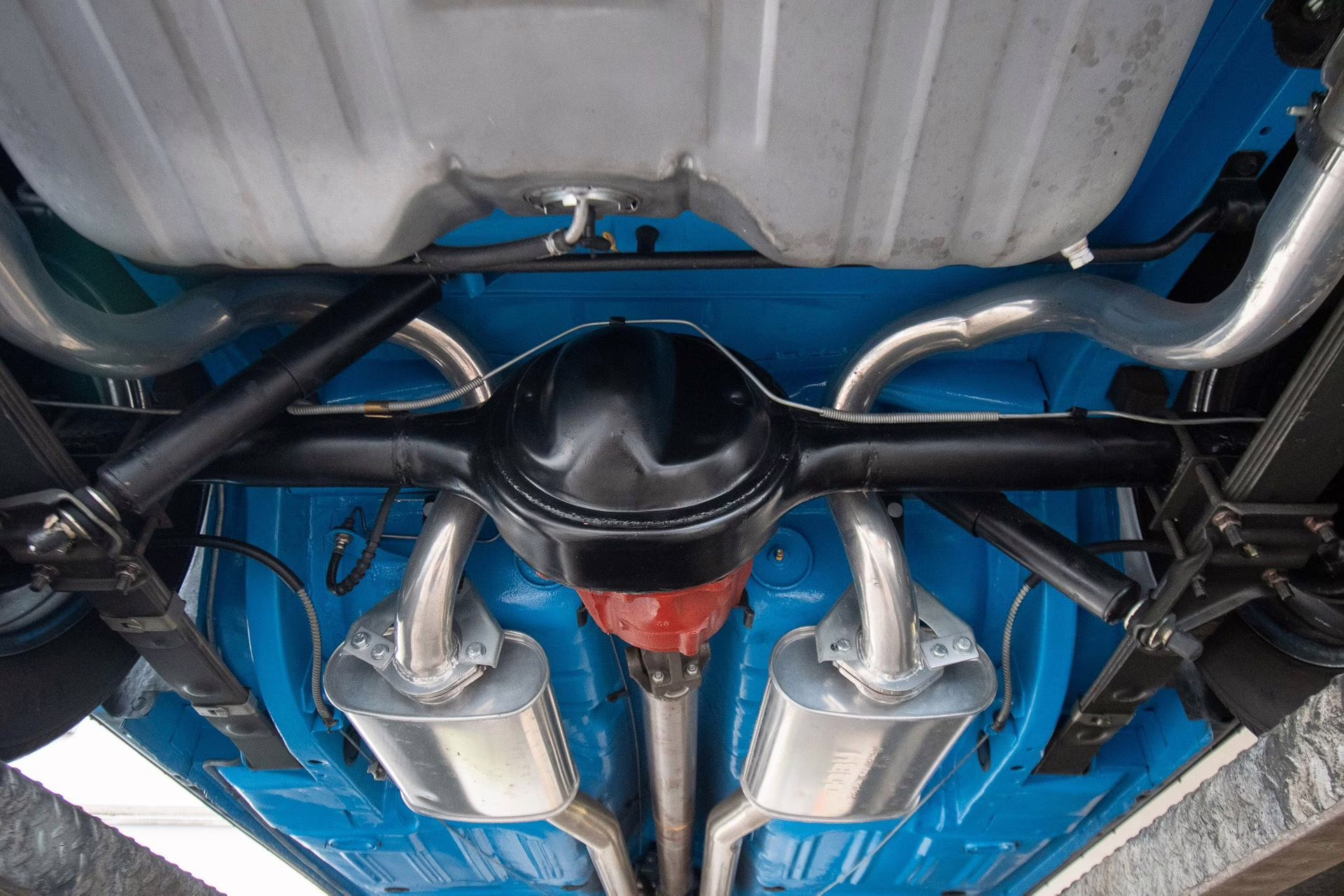 1970 Grabber Blue Ford Mustang